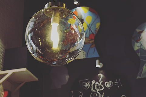 sphere, light, universe, outer space, space, astronomy, food, egg, planet, glass, colors, cafeteria, asthetic, colours, modern, interior decoration, design, bulb, decoration, cafe, transparent, close-up, glass - material, focus on foreground, real people, one person, indoors, human body part, holding, reflection, unrecognizable person, hand, human hand, crystal ball, nature, men, body part, finger, 4K, CC0, public domain, royalty free