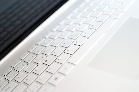 laptop, keyboard, touchpad, input, computer, technology, notebook, office, work, students, business, modern, computer keyboard, close-up, computer equipment, communication, no people, computer part, connection, wireless technology, indoors, selective focus, focus on foreground, computer key, high angle view, alphabet, still life, letter, 5K, CC0, public domain, royalty free