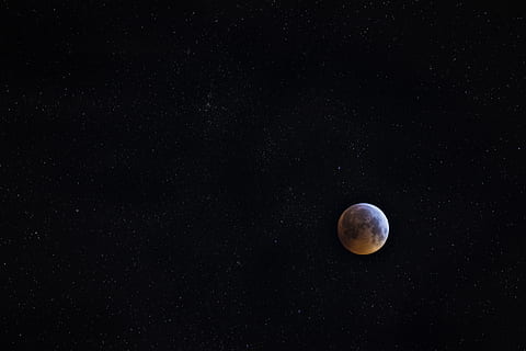 lună plină, lună, natură, Germania, în aer liber, spaţiu, univers, spațiul cosmic, astronomie, noapte, eclipsă, eclipsa de lună, bochum, wolf moon, sânge, ASTRO, stele, astrofotografie, sânge luna, nikon, cer, stea - spațiu, frumusețe în natură, scenice - natura, nici o persoana, liniște, idilic, o scenă liniștită, luna, stea, ştiinţă, galaxie, lună planetară, întuneric, astrologie, spațiu și astronomie, lumina lunii, 4K, CC0, domeniu public, fără drepturi de autor