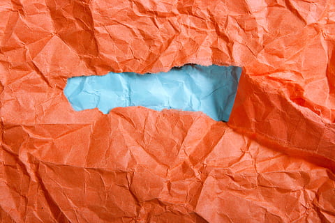 baggrund, , afbestille, ren, tæt på, begreber, krølle, krøllet, knust, slette, Dokumenter, dump, affald, makro, objekt, forældet, gammel, side, papir, genbrug, skrot, enkelt, sparsomme, struktur, hvid, indpakning, rynket, krøllet papir, revet i stykker, ingen mennesker, orange farve, blå, fuld ramme, baggrunde, sikkerhed, Brun, tekstil, tekstureret, beskyttelse, indendørs, studio skud, direkte over, manden lavet, 2K, CC0, offentligt domæne, royaltyfrie