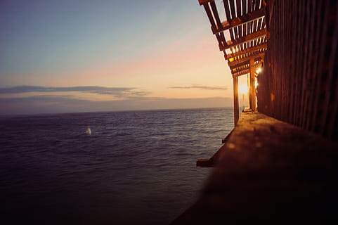 lys, dok, nat, affternoon, Horizont, solnedgang, hav, himmel, scenics - natur, vand, horisont, ro, rolig scene, natur, skønhed i naturen, horisont over vand, ingen mennesker, sky - himmel, strand, jord, idyllisk, skumring, udendørs, orange farve, 5K, CC0, offentligt domæne, royaltyfrie