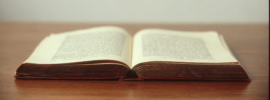 opened book, book, publication, open, education, indoors, table, page, close-up, religion, wood - material, no people, selective focus, focus on foreground, still life, belief, learning, two objects, studying, 4K, CC0, public domain, royalty free