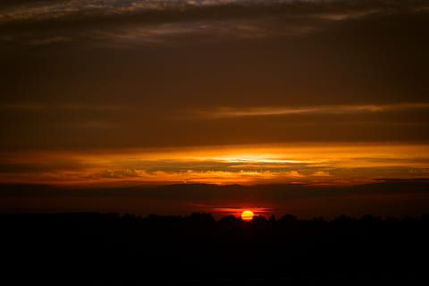 sunset view, nature, outdoors, sunset, sunlight, sky, dawn, dusk, red sky, sunrise, silhouette, night, light, flare, sun, mountain, horizon, mountain range, cloud, scenery, weather, scenics - nature, beauty in nature, orange color, cloud - sky, tranquility, tranquil scene, environment, dramatic sky, no people, idyllic, dark, landscape, atmosphere, awe, 4K, CC0, public domain, royalty free
