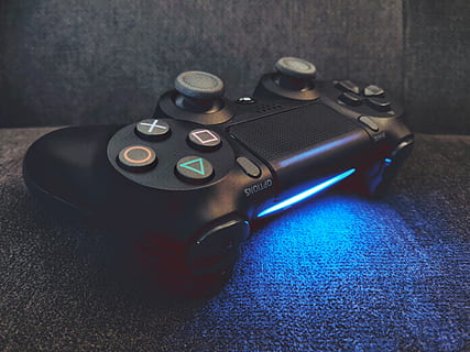 video gaming, game, electronics, controller, playstation, gun, weaponry, weapon, joystick, dance, remote control, minecraft, halo, leisure activities, dance pose, projector, crowd, juggling, camera, knitting, technology, close-up, indoors, communication, no people, still life, table, high angle view, control, retro styled, toy, blue, black color, vignette, camera - photographic equipment, day, the past, number, text, digital camera, 4K, CC0, public domain, royalty free