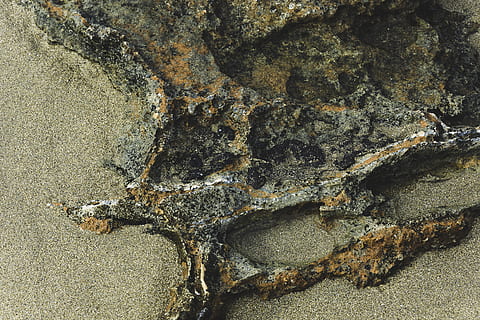 grå stenfragment, sand, klippe, Grækenland, malia, udendørs, struktur, tæt på, natur, strand, kyst, jord, makro, sten-, hav, dyre temaer, dyreliv, dyr, dyr i naturen, ingen mennesker, et dyr, høj vinkel visning, tekstureret, dag, hvirvelløse, insekt, dyr kropsdel, hvirveldyr, krybdyr, marine, 2K, CC0, offentligt domæne, royaltyfrie