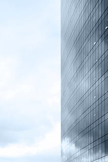blå, refleksjon, Sky, abstrakt, linje, arkitektur, glass, bygning, minimalisme, minimal, bygge eksteriør, bygget struktur, moderne, himmel, sky - himmel, kontor, by, lav vinkel visning, kontorbygning eksteriør, glass - materiale, dag, ingen folk, natur, utendørs, høy - høy, skyskraper, vindu, stål, legering, 5K, CC0, offentlig domene, opphavsrett gratis