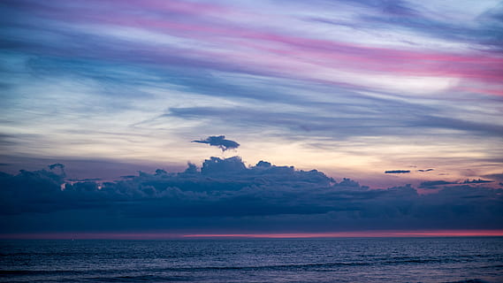 foto, samudra, langit, pantai, awan, Fajar, siang hari, latar belakang desktop, senja, wallpaper, wallpaper hd, horison, wallpaper mac, wallpaper alam, di luar rumah, indah, laut, pemandangan laut, matahari terbit, matahari terbenam, air, awan - langit, keindahan di alam, scenics - alam, ketenangan, adegan yang tenang, alam, langit yang dramatis, tujuan wisata, cakrawala di atas air, tanah, iklim tropis, tidak ada orang, pemandangan, 2K, CC0, domain publik, bebas royalti