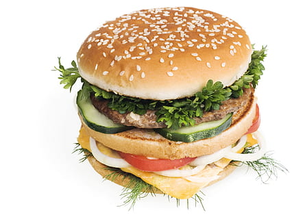 hovězí, chléb, hamburger, kalorií, Lahodné, rychle, Fast Food, jídlo, čerstvý, grilovaný, oběd, maso, sendvič, singl, nakrájený, plátky, Svačina, nezdravý, zeleniny, nezdravé stravování, jídlo a pití, připraven jíst, listový salát, svěžest, vyndat jídlo, nikdo, drdol, semínko, ovoce, detail, cheeseburger, záliba, 720P, CC0, veřejná doména, bez autorských práv