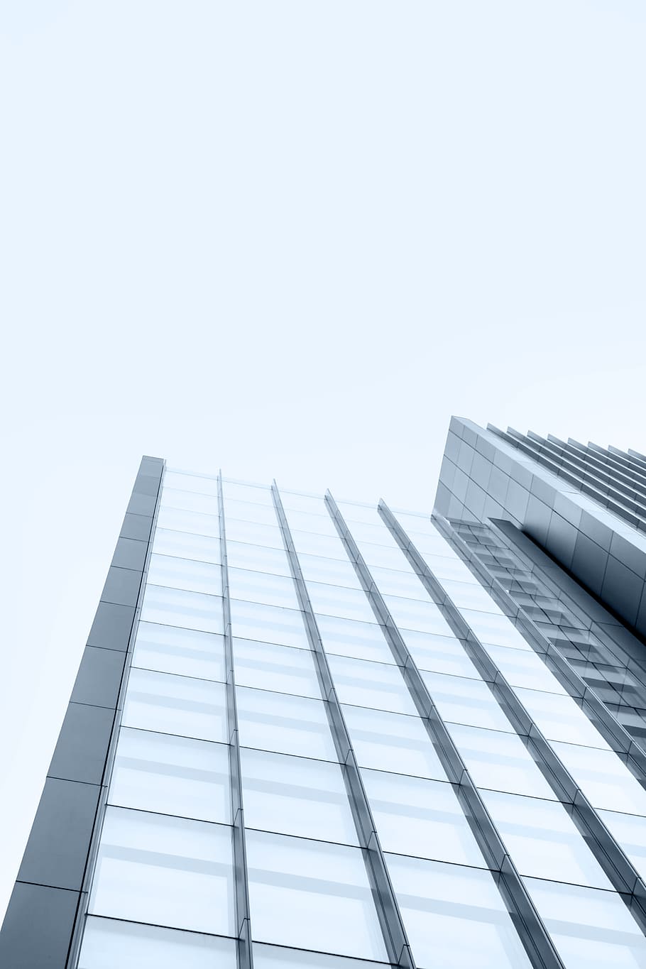 arquitectura, edifici, infraestructura, estructura, establiment, apartament, finestres, condomini, hotel, vista d’angle baix, estructura construïda, cel, exterior de l'edifici, cel clar, cap gent, alta - alta, còpia espai, modern, dia, ciutat, oficina, exterior d’edifici d’oficines, naturalesa, vidre - material, a l'aire lliure, gratacels, torre, directament a sota, 5K