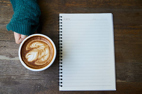 black, rules note, beside, white, coffee cup, background, beverage, blank, brown, caffeine, cappuccino, close-up, coffee, cup, drink, espresso, food, hot, latte, latte art, macro, note, notebook, nutrition, page, photography, read, texture, top view, vintage, wake, wood, wooden, work, writing, coffee - drink, food and drink, refreshment, mug, table, one person, frothy drink, hand, indoors, directly above, human body part, holding, human hand, high angle view, book, hot drink, note pad, finger, crockery, 5K, CC0, public domain, royalty free