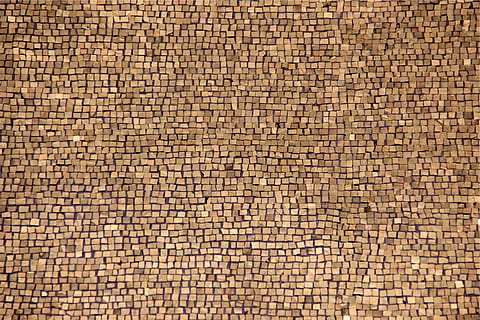 cobblestone, pattern, texture, full frame, backgrounds, textured, brick, brown, no people, close-up, architecture, in a row, day, built structure, sunlight, repetition, brick wall, nature, outdoors, wall, large group of objects, wall - building feature, 1080P, CC0, public domain, royalty free