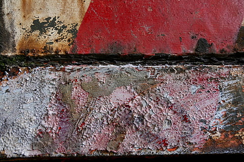 textura, estrutura, ferrugem, vermelho, cor, velho, intemperizado, superfície, recurso de construção de parede, ninguém, estrutura construída, arquitetura, texturizado, descascando, abandonado, dia, estragado, má condição, ao ar livre, deterioração, quadro completo, rude, declínio, fechar-se, obsoleto, sujo, 4K, CC0, domínio público, royalty free
