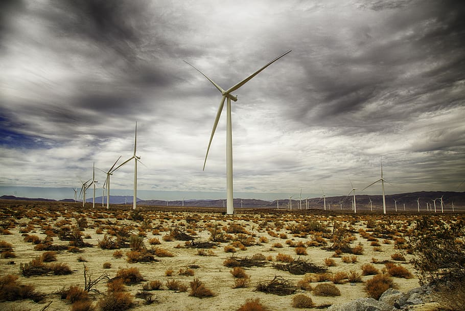 molins de vent blancs, motor, màquina, turbina, aerogenerador, ciutat de guix, Estats Units, desert, vent, molins de vent, electricitat, poder, Califòrnia, anza borrego, Parc eòlic, bobina, rotor, espiral, sòl, núvol - cel, medi ambient, energia eòlica, energia renovable, energia alternativa, cel, conservació del medi ambient, generació de combustible i energia, paisatge, naturalesa, terra, cap gent, escena rural, camp, tecnologia, bellesa a la natura, dia, recursos sostenibles, Font d'alimentació, 5K