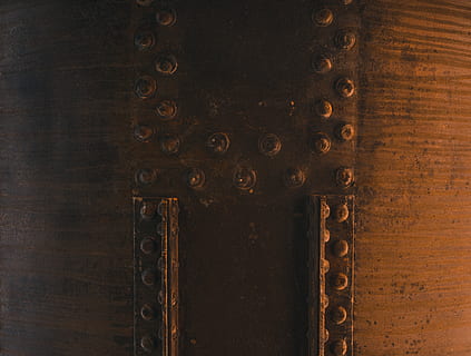 textura, rez, šrouby, retro, vinobraní, vzor, oranžový, 1900s, vlak, nádrž, dřevo - materiál, nikdo, detail, kov, dveře, starý, celý rám, vchod, uvnitř, pozadí, texturou, antický, dřevo, den, stálý život, run-down, nástěnný prvek, Zavřeno, efekt, vyšperkovaný, 4K, CC0, veřejná doména, bez autorských práv