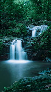 Landschaftsfotografie, Wasserfälle, Tageslicht, Umgebung, fließen, Wald, Landschaft, Langzeitbelichtung, Moos, moosige Felsen, Berg, Natur, draußen, Regenwald, Fluss, Felsen, szenisch, Strom, Zeitraffer, Bäume, Wasser, Szenen - Natur, Bewegungsunschärfe, Bewegung, Wasserfall, fließendes Wasser, Schönheit in der Natur, Baum, fließend, Kraft in der Natur, Leistung, Rock - Objekt, Rock, keine Leute, Pflanze, Land, fallendes Wasser, 2K, CC0, gemeinfrei, lizenzfrei