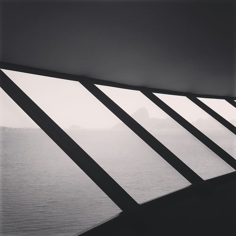 Brasil, mac, vista, finestra, edifici, arquitectura, aigua, cap gent, estructura construïda, cel, mar, dia, naturalesa, pont, connexió, a l'aire lliure, transport, pont - estructura feta per l'home, metall, tranquil·litat, patró, cel clar, bellesa a la natura, silueta, acer, aliatge, 1080P