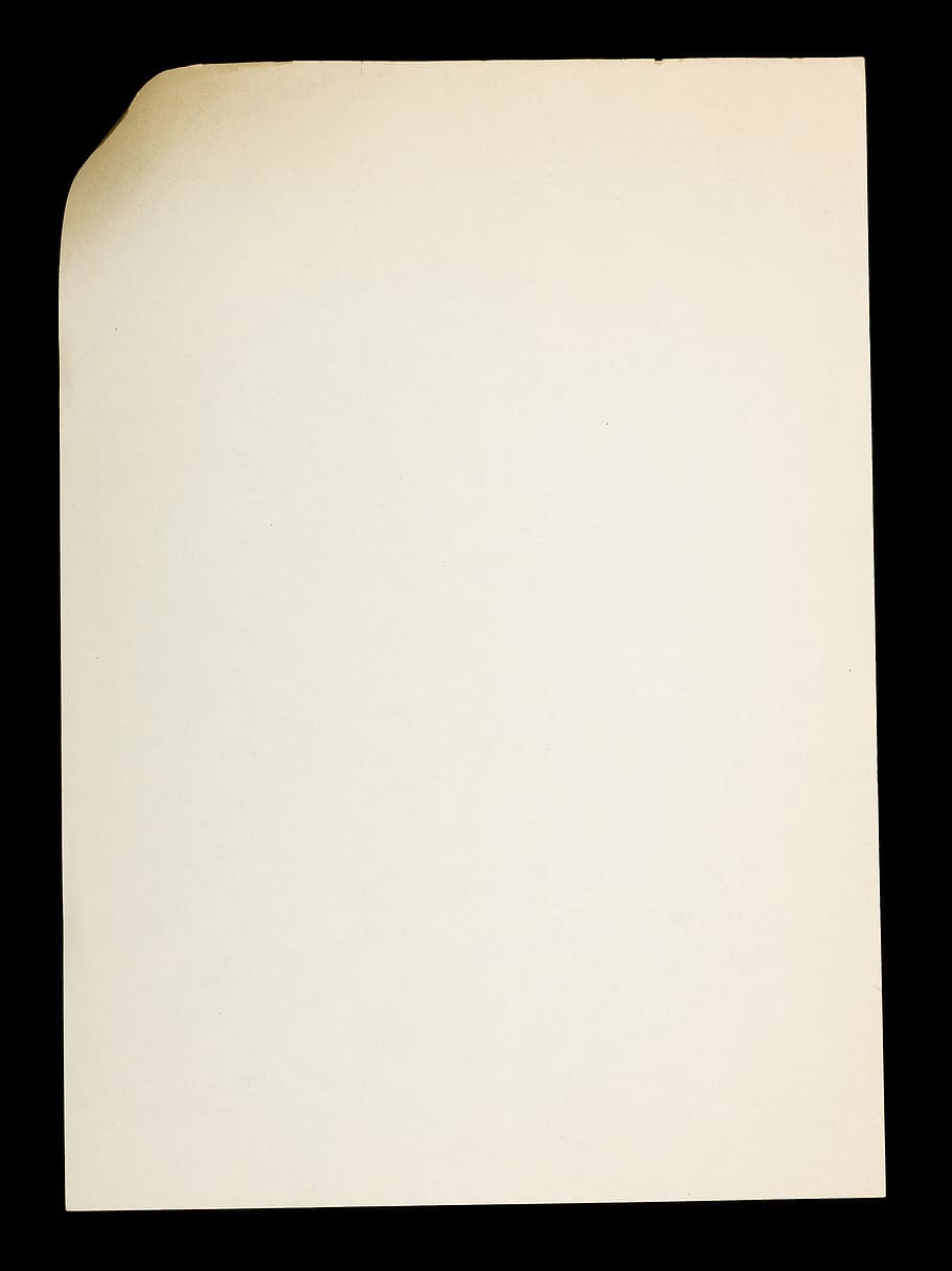 , pàgina, paper, pergamí, patró, publicació, ombra, full, signe, al seu torn, còpia espai, en blanc, tallar, fons negre, buit, Color blanc, fons, document, bloc de notes, cap gent, estil retro, sol objecte, tir de l'estudi, vell, textura, element de disseny, antiguitat, comunicació, brut, missatge, 2K