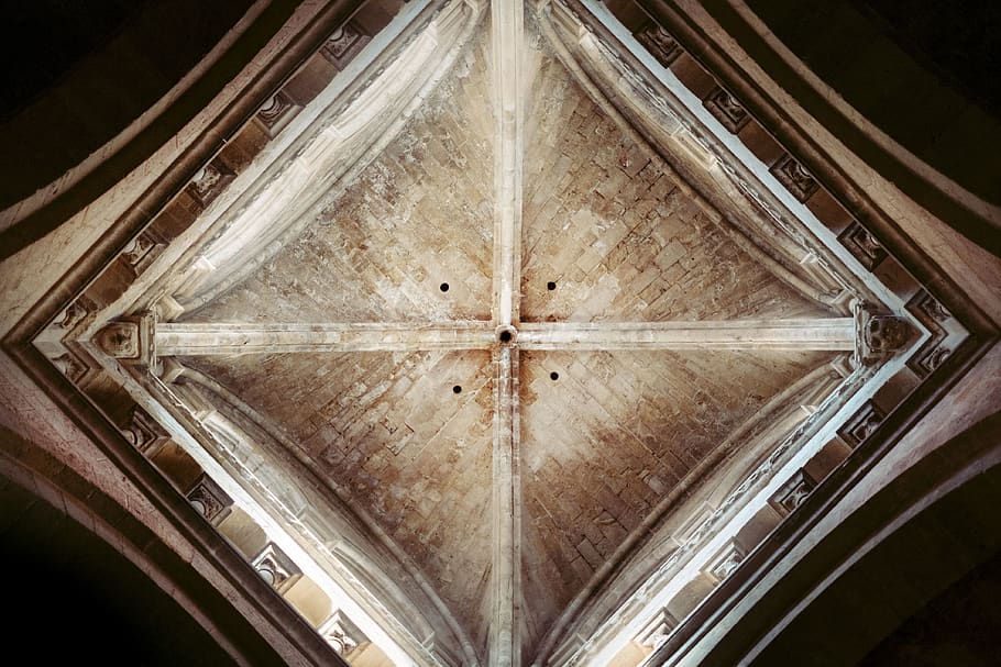 arquitectura, edifici, infraestructura, estructura, establiment, sostre, simetria, a l'interior, cap gent, estructura construïda, religió, directament a sota, història, creença, el passat, lloc de culte, espiritualitat, nit, vell, vista d’angle baix, forma, 4K