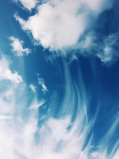 foto timelapse, grigio, nuvole, atmosfera, cielo blu, Cloudscape, luce del giorno, Paradiso, sfida mobile, natura, cielo, nuvola - cielo, blu, bellezza nella natura, scenics - natura, Inquadratura dal basso, sfondi, la tranquillità, nessuno, ambiente, Colore bianco, cielo drammatico, scena tranquilla, idilliaco, meteorologia, giorno, all'aperto, vento, clima, wispy, 4K, CC0, dominio pubblico, privo di copyright
