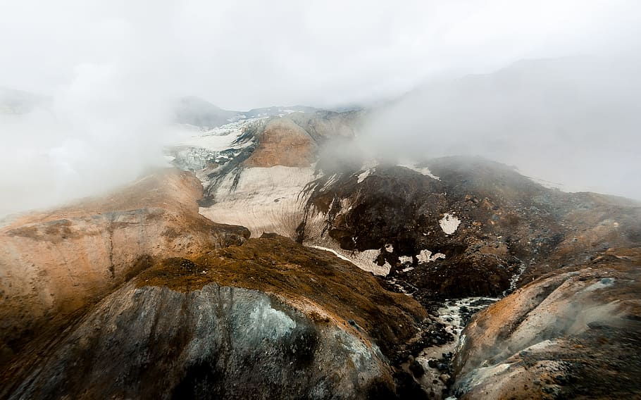 fotografia de paisatge, marró, muntanya, núvol, cresta, volcà, boira, russium, naturalesa, paisatge, color, viatjar, caminada, cràter volcànic, erupció, sofre, a l'aire lliure, paisatge volcànic, escenics, fum - estructura física, lava, vapor, mt bromo, geologia, indonèsia, caldera, java, rock - object, turisme, lloc famós, fumarola, referent nacional, núvol - cel, cràter, cim de muntanya, destinacions de viatge, Tengger, cel, bellesa a la natura, mt semeru, 5K