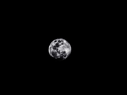 Luna piena, Luna, notte, universo, spazio, all'aperto, astronomia, alma rosa ii, santo domingo este, Repubblica Dominicana, cielo, natura, minimo, sera, pianeta, sfondo nero, grigio, bellezza nella natura, copia spazio, luna planetaria, scenics - natura, nessuno, forma geometrica, cerchio, Inquadratura dal basso, la tranquillità, superficie lunare, buio, idilliaco, sfera, astrologia, chiaro di luna, spazio e astronomia, 4K, CC0, dominio pubblico, privo di copyright