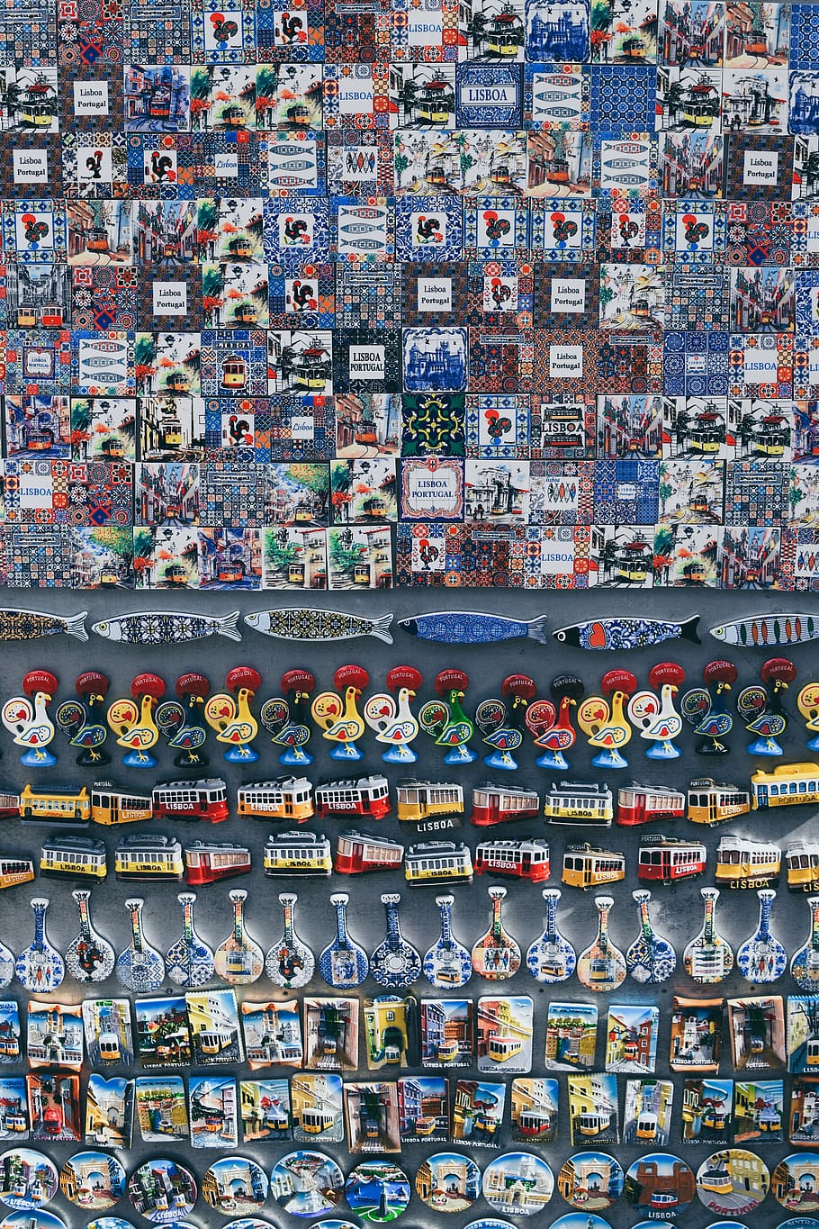 assorted decors, large group of objects, full frame, abundance, no people, backgrounds, architecture, building exterior, multi colored, built structure, day, variation, creativity, building, choice, text, pattern, travel destinations, arrangement, digital composite, 2K