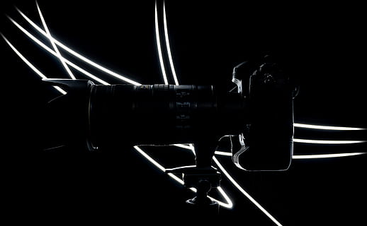 yandan görünüş fotoğraf, siyah, dslr kamera, kamera, kamera ekipmanı, kamera merceği, karanlık, dslr, aydınlatılmış, ışıklar, model, fotoğrafçılık, teknoloji, siyah arka plan, stüdyo çekimi, kapatmak, içeriye, insansız, siyah renk, sanat kültürü ve eğlence, tek nesne, insan yapımı, insan yapımı nesne, bağ, müzik, hareket, sağlık ve tıp, natürmort, iğne, basitlik, yansıma, kontrol, 5K, CC0, kamu malı, telif ücretsiz