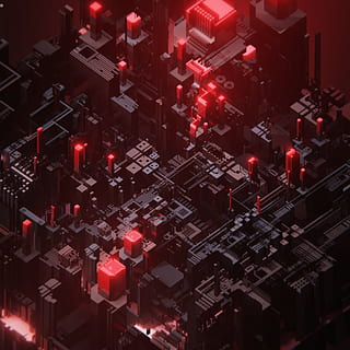 Infographie 3d, Urbain, bâtiment, ville, métropole, lumière, déplacement, modèle, abstrait, mixeur, cg, paysage urbain, rouge, 3d, graphiques animés, laser, électronique, éclater, clavier, la nature, La technologie, personne, la communication, lien, illuminé, à l'intérieur, nuit, fermer, contrôle, structure construite, industrie, architecture, signe, plein cadre, texte, matériel d'éclairage, Industrie électronique, moderne, 4K, CC0, domaine public, libre de droits