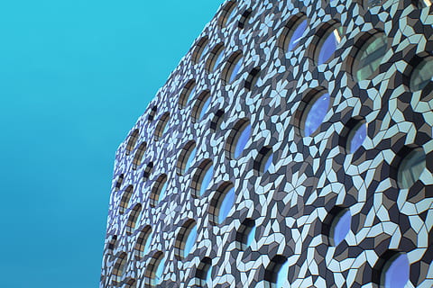 schwarz, Weiß, braun, gespiegelt, Rahmen, Kunst, Hintergrund, Blau, hell, Farben, Design, Muster, Formen, keine Leute, Natur, Himmel, Flachwinkelansicht, klarer Himmel, Nahansicht, Tag, die Architektur, gebaute Struktur, Wasser, Sonnenlicht, draußen, Schwimmen, Kreativität, gestalten, Tierthemen, Kunst und Handwerk, Marine, 5K, CC0, gemeinfrei, lizenzfrei