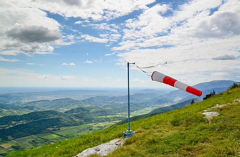 wind socket, mountain, wind, nature, landscape, mountains, scenic, clouds, sky, cold, idyllic, dom, cloud - sky, scenics - nature, environment, beauty in nature, day, non-urban scene, tranquil scene, tranquility, plant, green color, land, grass, remote, no people, transportation, outdoors, 5K, CC0, public domain, royalty free
