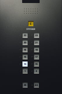 ascenseur, boutons, ui, interface, métal, braille, à l'intérieur, la communication, La technologie, personne, lien, fermer, contrôle, nombre, bouton poussoir, prise de vue en studio, signe, ordinateur, texte, jaune, construction de murs, espace de copie, illuminé, sécurité, gris, architecture, 5K, CC0, domaine public, libre de droits