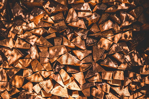 wood, pile, stack, sunlight, shadow, warm, pattern, wallpaper, nature, summer, tree, wall, backgrounds, abstract, wood - Material, material, brown, textured, firewood, backdrop, yellow, close-up, lumber Industry, textured Effect, rough, timber, woodpile, no People, forest, shiny, construction Industry, 5K, CC0, public domain, royalty free