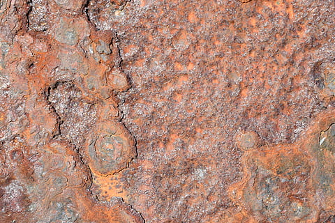 suprafață maro, rugini, textură, vechi, metal, ruginite de metal, ruginit, stâncă, oţel, ardezie, scurgere, scurgere de ulei, turcoaz, folie, aluminiu, granit, astronomie, eclipsă, fosil, spirală, bobina, cadru complet, fundaluri, nici o persoana, texturată, solid, zi, erodate, a închide, stare brută, obiect de rocă, arhitectură, istorie, maro, model, în aer liber, montare pe perete, dărâma, texturat efect, 5K, CC0, domeniu public, fără drepturi de autor