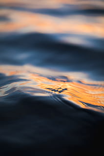 outdoors, nature, water, ocean, sea, ripple, sky, sand, soil, weather, land, scenery, landscape, mountain, azure sky, paddle, oars, cloud, shoreline, coast, sunset, no people, motion, beauty in nature, backgrounds, tranquility, scenics - nature, orange color, rippled, full frame, wave, selective focus, cloud - sky, flowing water, purity, 5K, CC0, public domain, royalty free