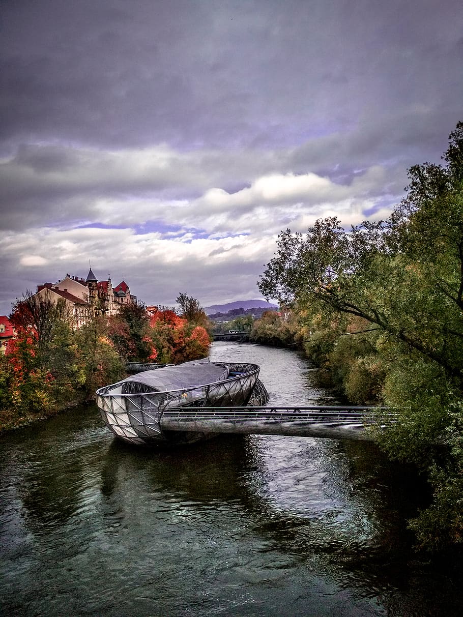 Austràlia, graz, núvol, cloudscape, fons, fons de pantalla, riu, arbres, tardor, fotografia, colorit, cel, ennuvolat, naturalesa, núvol - cel, aigua, arbre, vaixell nàutic, planta, transport, manera de transport, davant del mar, bellesa a la natura, escenics - natura, cap gent, tranquil·litat, escena tranquil·la, dia, a l'aire lliure, 4K