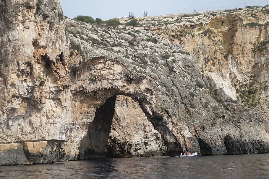 Malta, útesy, středomoří, moře, Skála, Skalní formace, pevný, rock - objekt, voda, Příroda, krása v přírodě, nábřeží, fyzická geografie, den, geologie, oblouk, útes, přeprava, cestovat, architektura, nikdo, klid, venku, přírodní oblouk, formace, erodoval, 5K