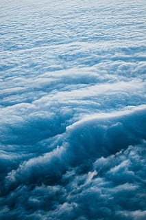 nube, cielo, nuvole, natura, struttura, mistico, blu, onde, schiuma, morbido, nuvola - cielo, Cloudscape, scenics - natura, bellezza nella natura, atmosfera, sfondi, la tranquillità, nessuno, idilliaco, scena tranquilla, nuvoloso, ambiente, vista aerea, soffice, fotogramma intero, all'aperto, meteorologia, vento, morbidezza, sopra, 4K, CC0, dominio pubblico, privo di copyright