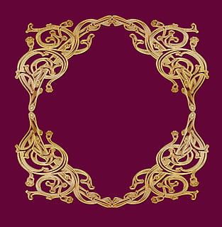 Rahmung, Rahmen, durchbrochen, öffnen, Grafik, grafisch, Muster, Kunst und Handwerk, Blumenmuster, aufwendig, Antiquität, keine Leute, Dekoration, Luxus, Design, Kunst, Eleganz, Retro-Stil, Gold, Studioaufnahme, rot, Kompliziertheit, glänzend, Schmuck, Metall, schwarzer Hintergrund, 2K, CC0, gemeinfrei, lizenzfrei