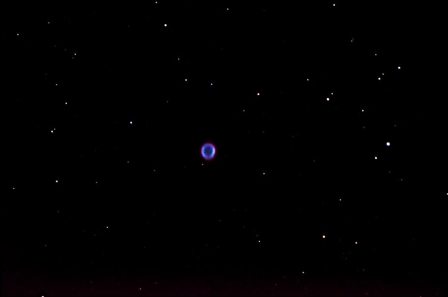 estrella, m57, espai, nit, astronomia, estrella - espai, cel, cap gent, galàxia, fons, brillant, camp estel·lar, il·luminat, escenics - natura, tranquil·litat, naturalesa, color negre, marc complet, fosc, exploració espacial, bellesa a la natura, 4K