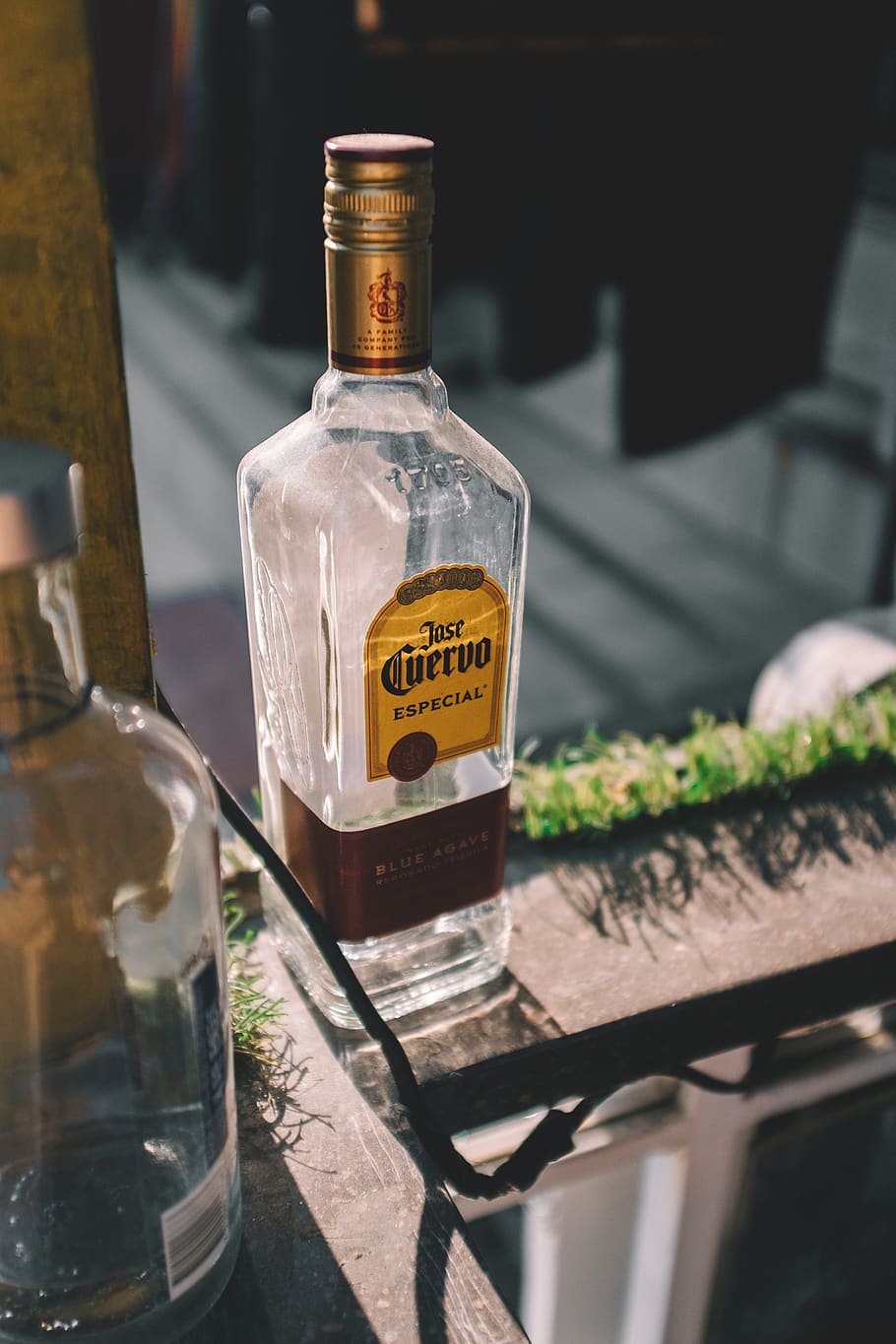jose cuervo, buit, ampolla, begudes, licor, alcohol, beure, planta, edifici, ciutat, urbà, metròpolis, vidre, cervesa, gin, còctel, arquitectura, torre, fletxa, campanar, a l'aire lliure, contenidor, vidre - material, transparent, taula, primer pla, cap gent, etiqueta, text, menjar i beguda, natura morta, a l'interior, enfocament selectiu, oli, frescor, dia, negocis, llum solar, jar, menjar, 4K
