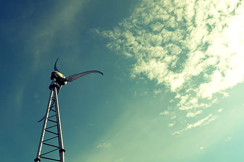 windmill #3, energy, green, nature, sky, cloud - sky, low angle view, renewable energy, wind power, alternative energy, wind turbine, turbine, day, fuel and power generation, environmental conservation, no people, outdoors, technology, tower, animal themes, animal, tall - high, built structure, 2K