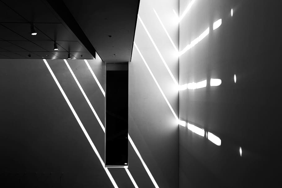 foto, bianca, dipinto, parete, arte, design, luce, illuminato, attrezzatura per l'illuminazione, in casa, architettura, struttura costruita, raggiante, nessuno, elettricità, luce elettrica, soffitto, Inquadratura dal basso, luce - fenomeno naturale, notte, caratteristica della parete, luce fluorescente, modello, costruzione, cartello, moderno, apparecchio di illuminazione, 5K