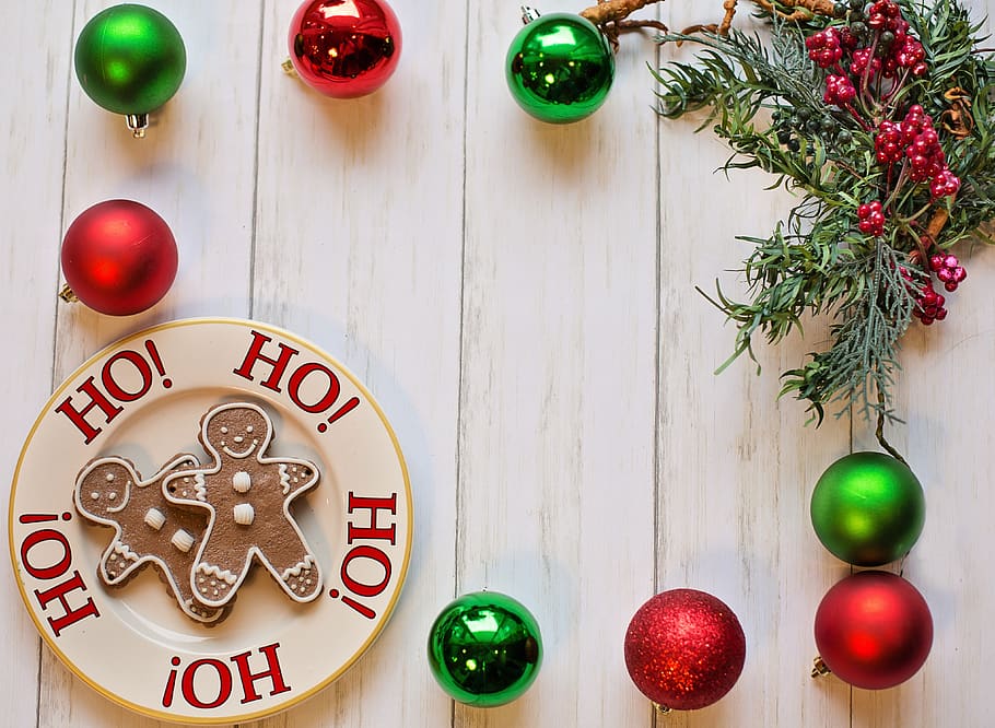 confine, telaio, spazio del testo, Natale, Omino di marzapane, biscotti, Pan di zenzero, ornamenti, vacanza, celebrazione, decorazione natalizia, ornamento di Natale, decorazione, in casa, albero di Natale, vacanza - evento, nessuno, natura morta, testo, rosso, multicolore, albero, vista dall'alto, colore verde, evento, 4K