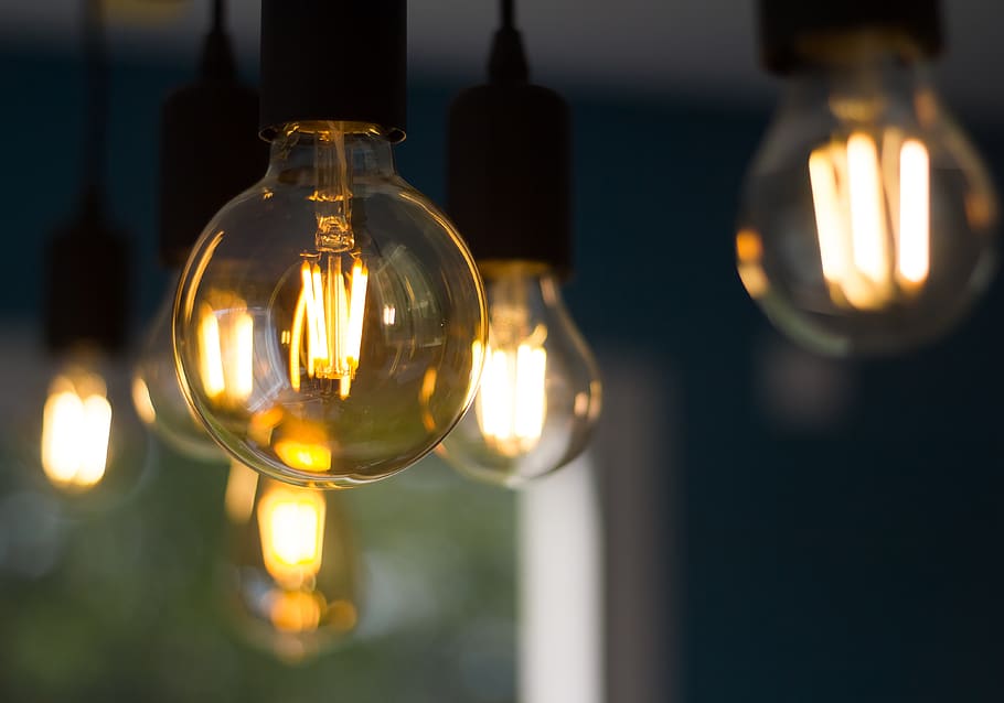 cahaya, lampu, bohlam, bolam, vintage, LED, malam, dekorasi, rumah, Skandinavia, Desain, desain skandinavia, dalam, fitting, peralatan penerangan, diterangi, bahan kaca, fokus pada latar depan, listrik, lampu listrik, merapatkan, bersinar, tidak ada orang, filamen, transparan, dalam ruangan, gantung, fenomena cahaya - alami, teknologi, bahan bakar dan pembangkit listrik, refleksi, koneksi, Sumber Daya listrik, kemewahan, peralatan listrik, 4K