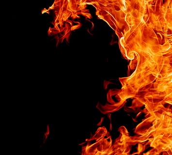 fire, flame, hell, cooking, black, burn, heat, detail, closeup, wallpaper, warm, barbecue, flametongue, bonfire, blazing, fiery, campfire, flammable, burning, fire - natural phenomenon, heat - temperature, orange color, black background, motion, close-up, nature, night, glowing, warning sign, no people, sign, yellow, communication, inferno, cut out, dark, 1080P, CC0, public domain, royalty free