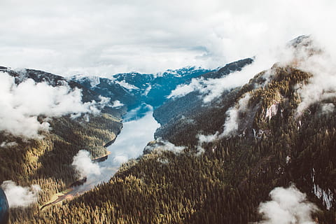 scenérie, řeka, hory, mountian, mrak, zataženo, modrý, les, strom, slunečního světla, hydroplán, ketchikan, Aljaška, jezero, hora, Příroda, sníh, zimní, krajina, horský vrchol, scén, venku, mrak - nebe, nebe, mlha, krása v přírodě, Evropské Alpy, pohoří, údolí, kopec, cestovat, sezóna, led, teplota za studena, bílý, počasí, scéna s oblaky, mráz, turistika, vysoko, Evropa, 5K, CC0, veřejná doména, bez autorských práv