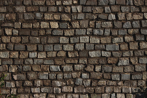 bricks, wall, stone, texture, pattern, architecture, backgrounds, full frame, textured, brick, no people, built structure, wall - building feature, brown, arrangement, construction material, large group of objects, repetition, outdoors, brick wall, day, block, solid, textured effect, roof tile, 5K, CC0, public domain, royalty free