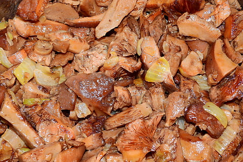 riga, smažený, Lahodné, kuchyně, jídlo, jídlo a pití, maso, celý rám, svěžest, pozadí, detail, stálý život, Zdravé stravování, uvnitř, nikdo, vysoký úhel pohledu, připraven jíst, blahobyt, hnědý, velká skupina objektů, trh, kuře, zeleniny, přímo nad, Svačina, 4K, CC0, veřejná doména, bez autorských práv
