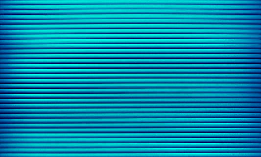 blue, pattern, texture, backgrounds, no people, full frame, close-up, closed, repetition, textured, indoors, striped, shutter, in a row, technology, wall - building feature, metal, multi colored, textured effect, safety, security, 4K, CC0, public domain, royalty free