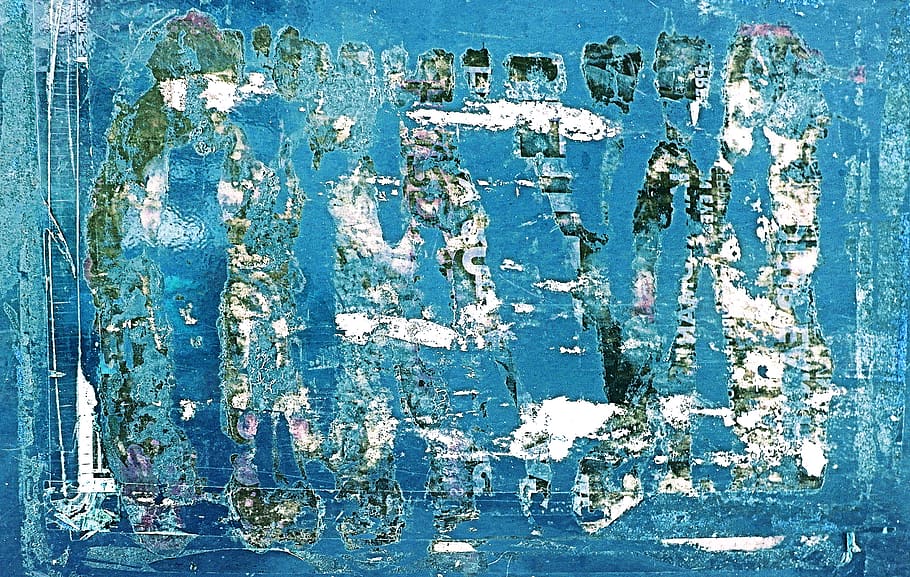 kunst, maleri, tæppe, grund, tegning, kort, diagram, moderne kunst, atlas, doodle, vægmaleri, is, udendørs, natur, væg, tjære, forurening, ornament, gobelin, lærred, blå, ingen mennesker, baggrunde, mønster, fuld ramme, tekstureret, gammel, tæt på, forvitret, skrælle af, metal, maling, træ - materiale, bygget struktur, beskadiget, murbygningsfunktion, turkisfarvet, skrællet, nedgang, forringelse, tekstureret effekt, ødelagt, 2K